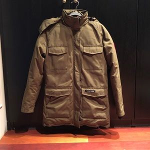 Canada Goose Olive “Constable” Down Jacket